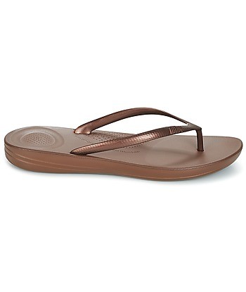 Tongs femmes FitFlop IQUSHION ERGONOMIC FLIP-FLOPS Marron