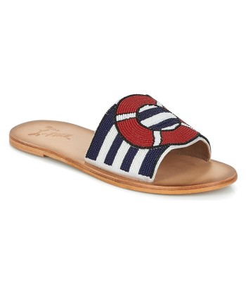 Mules femmes Miss L'Fire ALL ABOARD Bleu