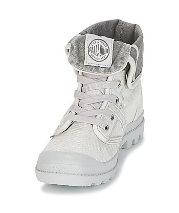 Boots femmes Palladium US BAGGY Gris