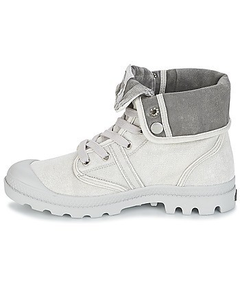 Boots femmes Palladium US BAGGY Gris