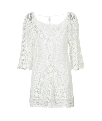 Robe courte femmes Banana Moon MAGBY DREAMLAND Blanc