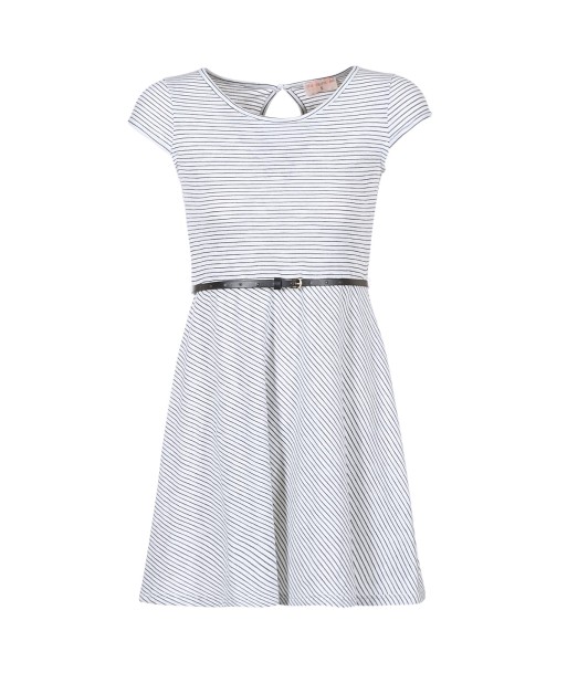 Robe courte femmes Moony Mood IKIMI Blanc