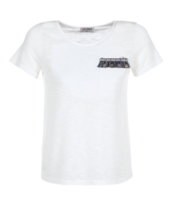 T-shirt femmes Yurban ITNOLA Blanc