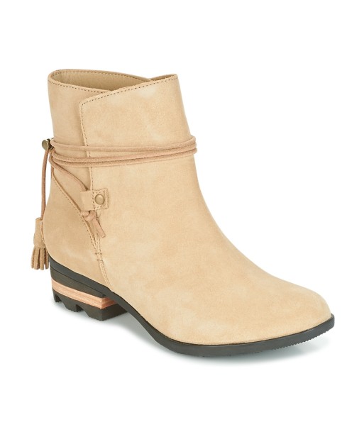 Boots femmes Sorel Farah Short Beige
