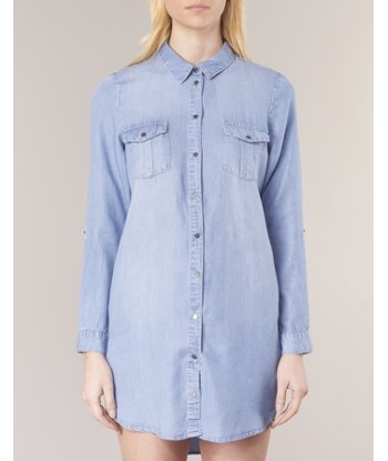 Robe courte femmes Vero Moda VMSILLA Bleu