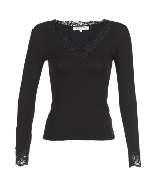 T-shirt femmes Morgan TRACY Noir