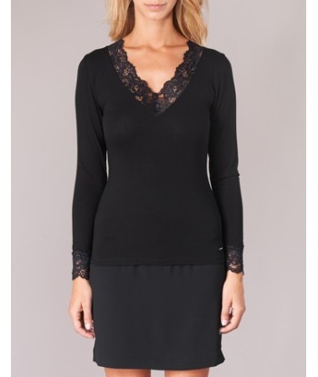 T-shirt femmes Morgan TRACY Noir