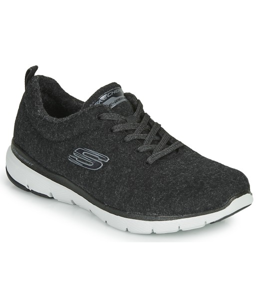 Chaussures femmes Skechers FLEX APPEAL 3.0 PLUSH JOY Noir