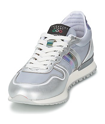 Baskets basses femmes Serafini LOS ANGELES Argenté