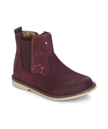 Boots enfant filles Kickers MOON Bordeaux
