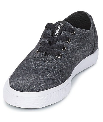 Baskets basses femmes Supra WRAP Noir