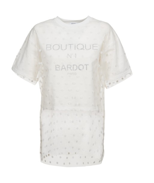 Sweat-shirt femmes Brigitte Bardot ANASTASIE Blanc