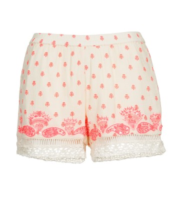 Short femmes Brigitte Bardot ANGELINE Blanc