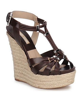 Sandales femmes Michael Kors IDALIA Marron