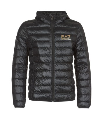Doudounes hommes Emporio Armani EA7 TRAIN CORE ID M DOWN LIGHT Noir