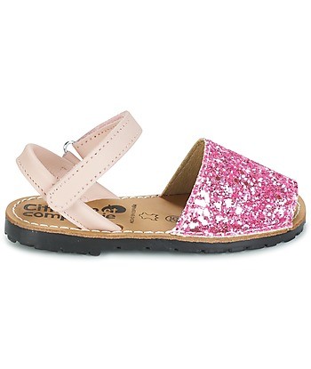 Sandales enfant filles Citrouille et Compagnie SQUOUBEL Rose