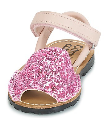 Sandales enfant filles Citrouille et Compagnie SQUOUBEL Rose