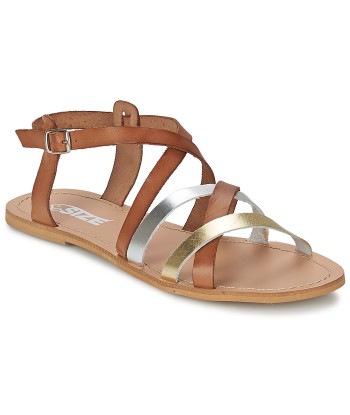 Sandales femmes So Size AVELA Marron