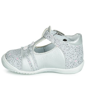 Ballerines enfant filles GBB MERTONE Argenté