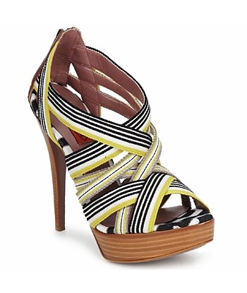 Sandales femmes Missoni RM20 Jaune