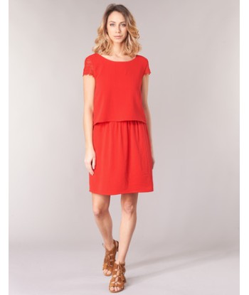 Robe courte femmes Betty London KOR Rouge