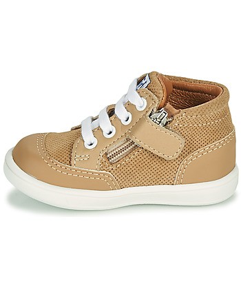 Baskets montantes enfant garcons GBB VIGO Beige
