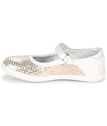 Ballerines enfant filles GBB PLACIDA Blanc