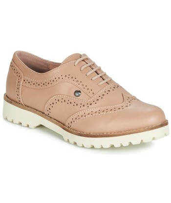 Derbies femmes Les Petites Bombes GISELE Beige