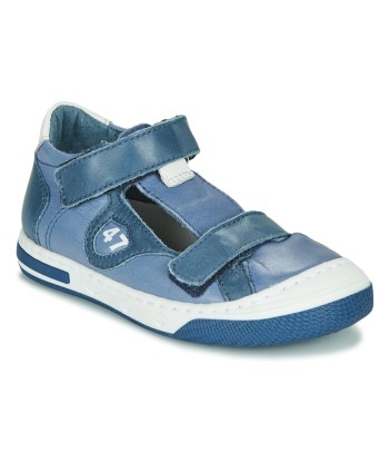Baskets basses enfant garcons Little Mary LORENZO Bleu