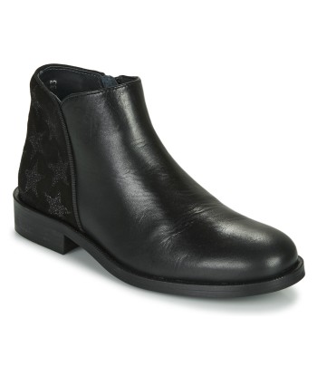 Boots enfant filles Little Mary CAMERON Noir