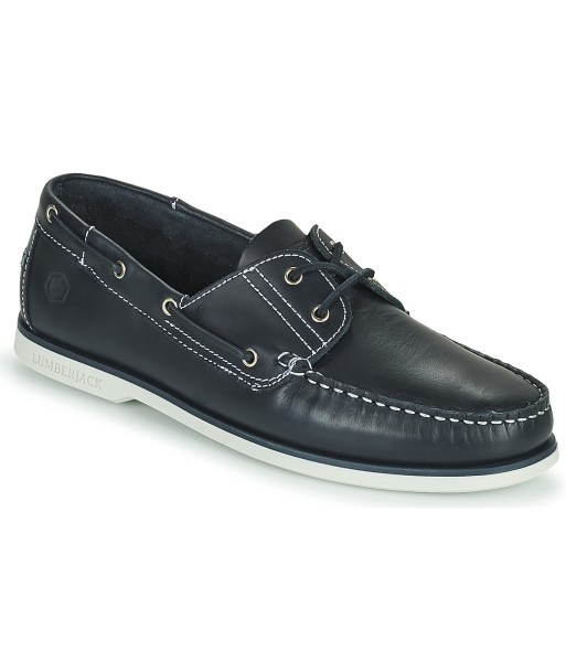 Chaussures bateau hommes Lumberjack NAVIGATOR Bleu