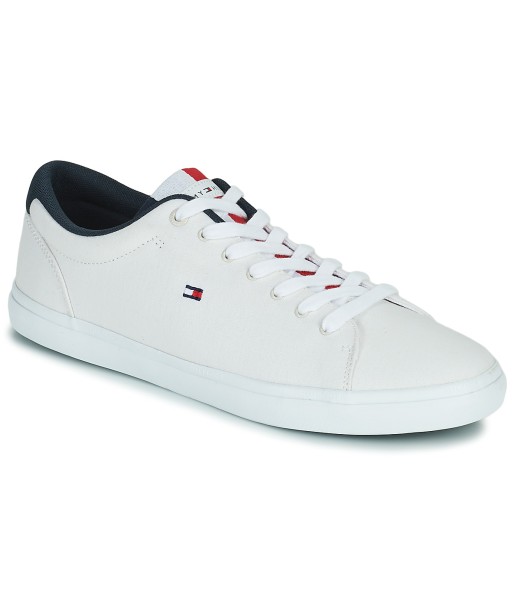 Baskets basses hommes Tommy Hilfiger ESSENTIAL CHAMBRAY VULCANIZED Bla