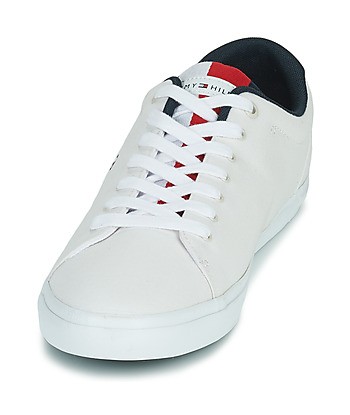 Baskets basses hommes Tommy Hilfiger ESSENTIAL CHAMBRAY VULCANIZED Bla
