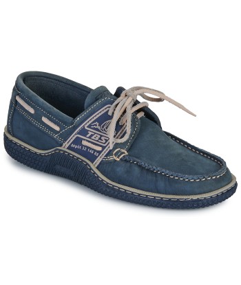 Chaussures bateau hommes TBS GLOBEK Bleu