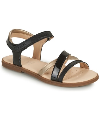 Sandales enfant filles Geox SANDAL KARLY GIRL Noir