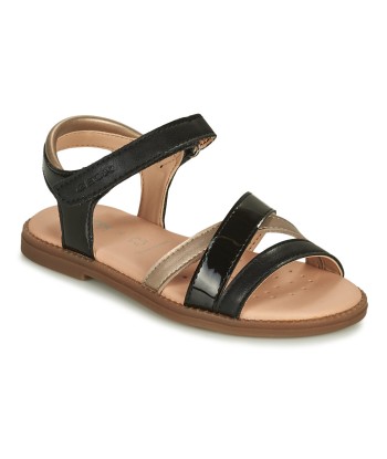 Sandales enfant filles Geox SANDAL KARLY GIRL Noir