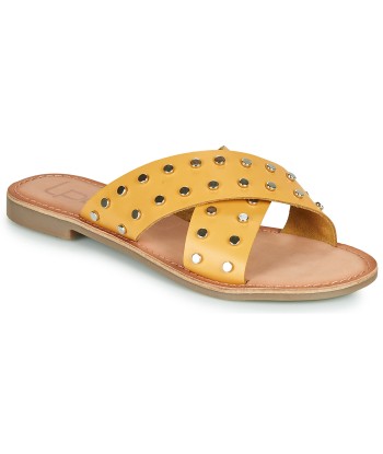 Mules femmes Les Petites Bombes BELMA Jaune