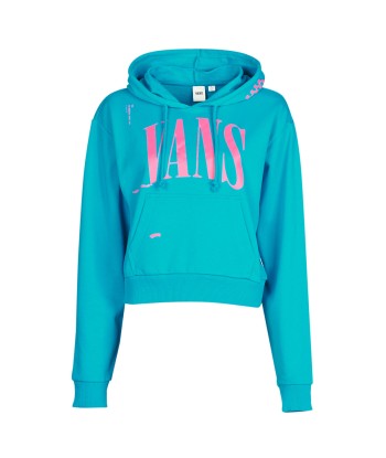 Sweat-shirt femmes Vans WM KAYE CROP HOODIE Bleu