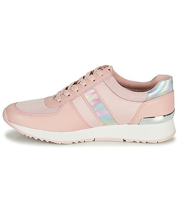Baskets basses femmes MICHAEL Michael Kors ALLIE TRAINER Rose