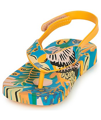 Tongs enfant garcons Melissa MINI MELISSA  IPANEMA Jaune
