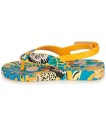 Tongs enfant garcons Melissa MINI MELISSA  IPANEMA Jaune