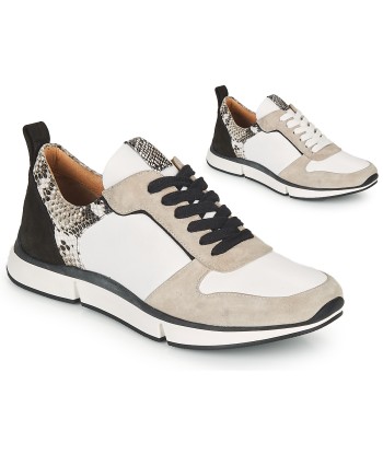 Baskets basses femmes Adige VANILLE V5 PYTHON ICE Blanc