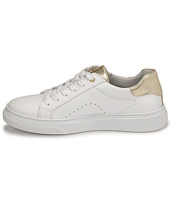 Baskets basses enfant filles Bullboxer AOP000E5L-WHPN Blanc