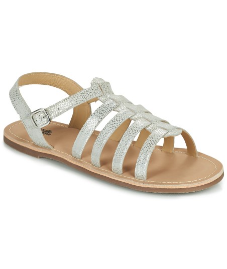 Sandales enfant filles Citrouille et Compagnie MAYANA Blanc