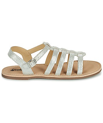 Sandales enfant filles Citrouille et Compagnie MAYANA Blanc