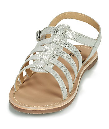 Sandales enfant filles Citrouille et Compagnie MAYANA Blanc