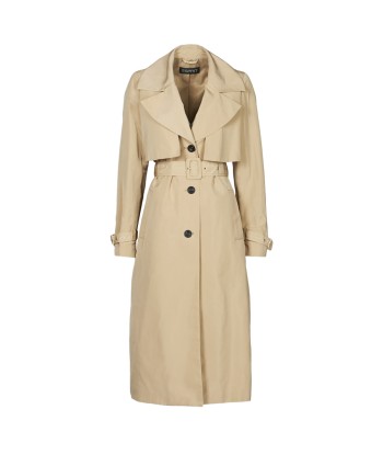 Trench femmes Esprit TRENCH NYLON LNG Beige