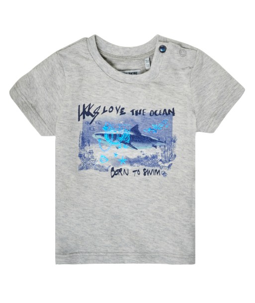 T-shirt enfant garcons Ikks JONA Gris