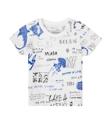 T-shirt enfant garcons Ikks AMIGA Multicolore