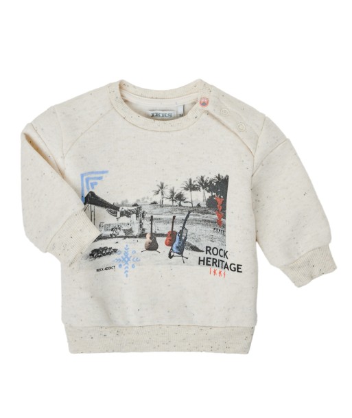 Sweat-shirt enfant garcons Ikks LIBRAS Blanc